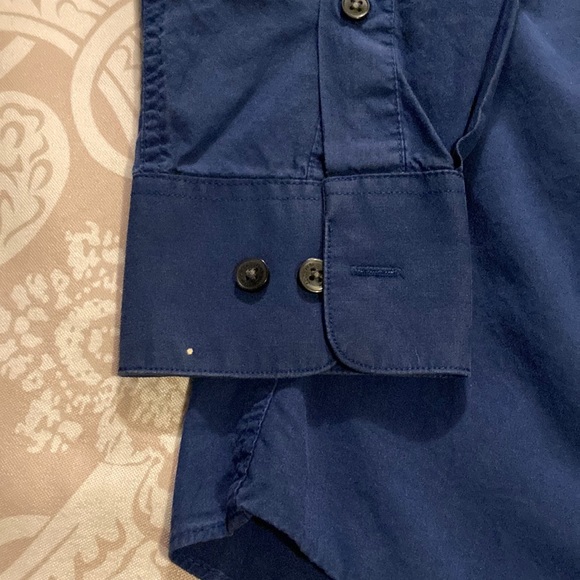 Calvin Klein Men’s Button Down • 14.5 Neck • Dark Blue • Gently Used - Picture 2 of 12